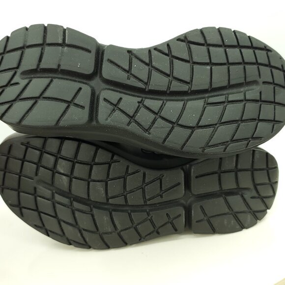 NWOT OOFOS OOmg eeZee Slip On Recovery Sneakers 8 Black/Cheetah/Tan/Animal Print - Picture 6 of 10